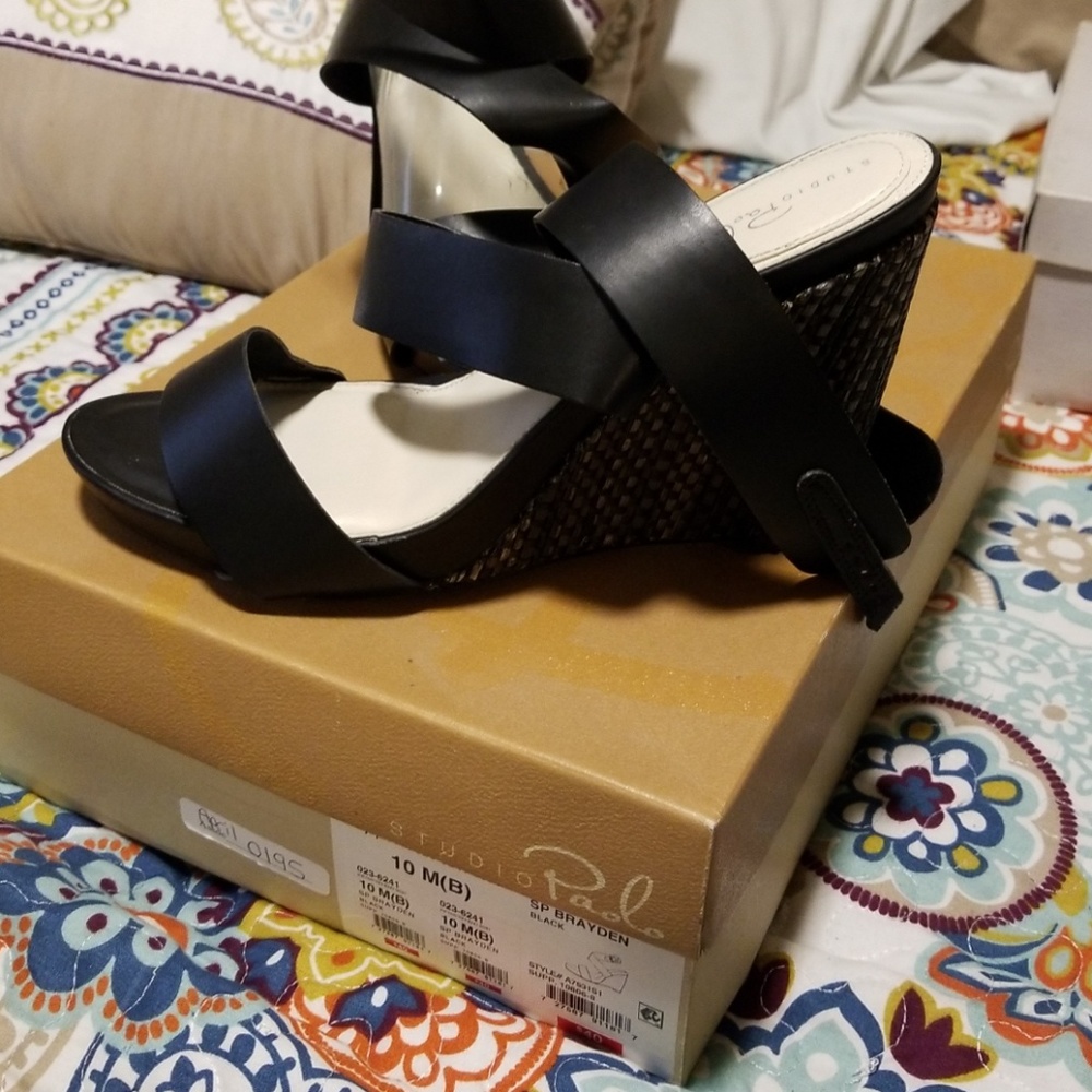 Black Strap Sandal